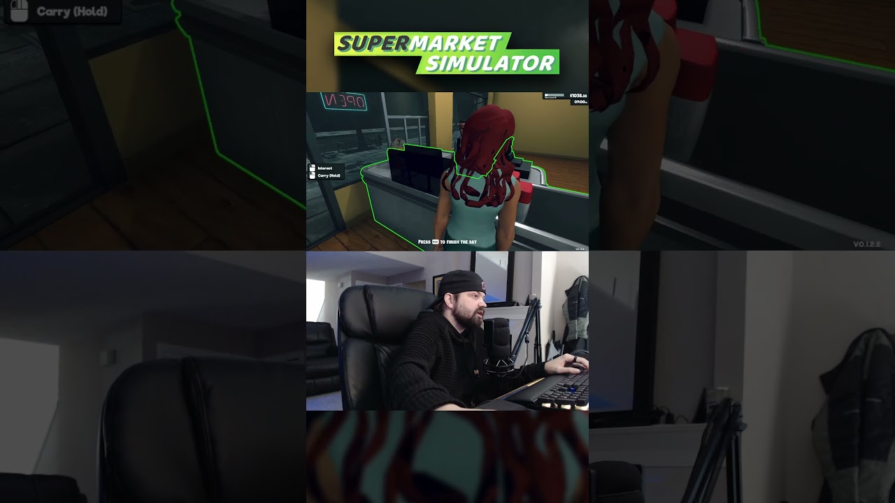 Wash Your Hair | Supermarket Simulator 