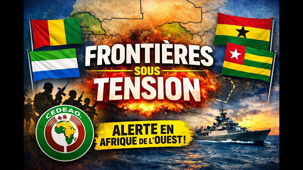 NOUVELLE CRISE CEDEAO : la GUINÉE, la SIERRA LEONE, le GHANA et le TOGO au bord d’un conflit ?