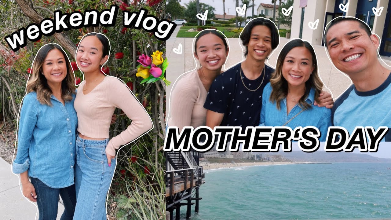 weekend vlog! mother's day 💐 Nicole Laeno