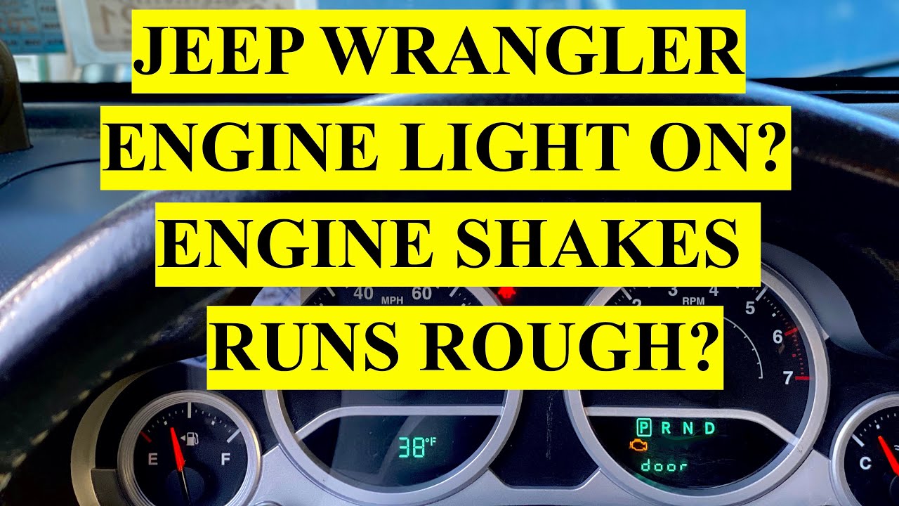 Jeep Wrangler Check Engine Light Came on? Runs Rough and Shakes? - Diagnose Fuel Injector Problem