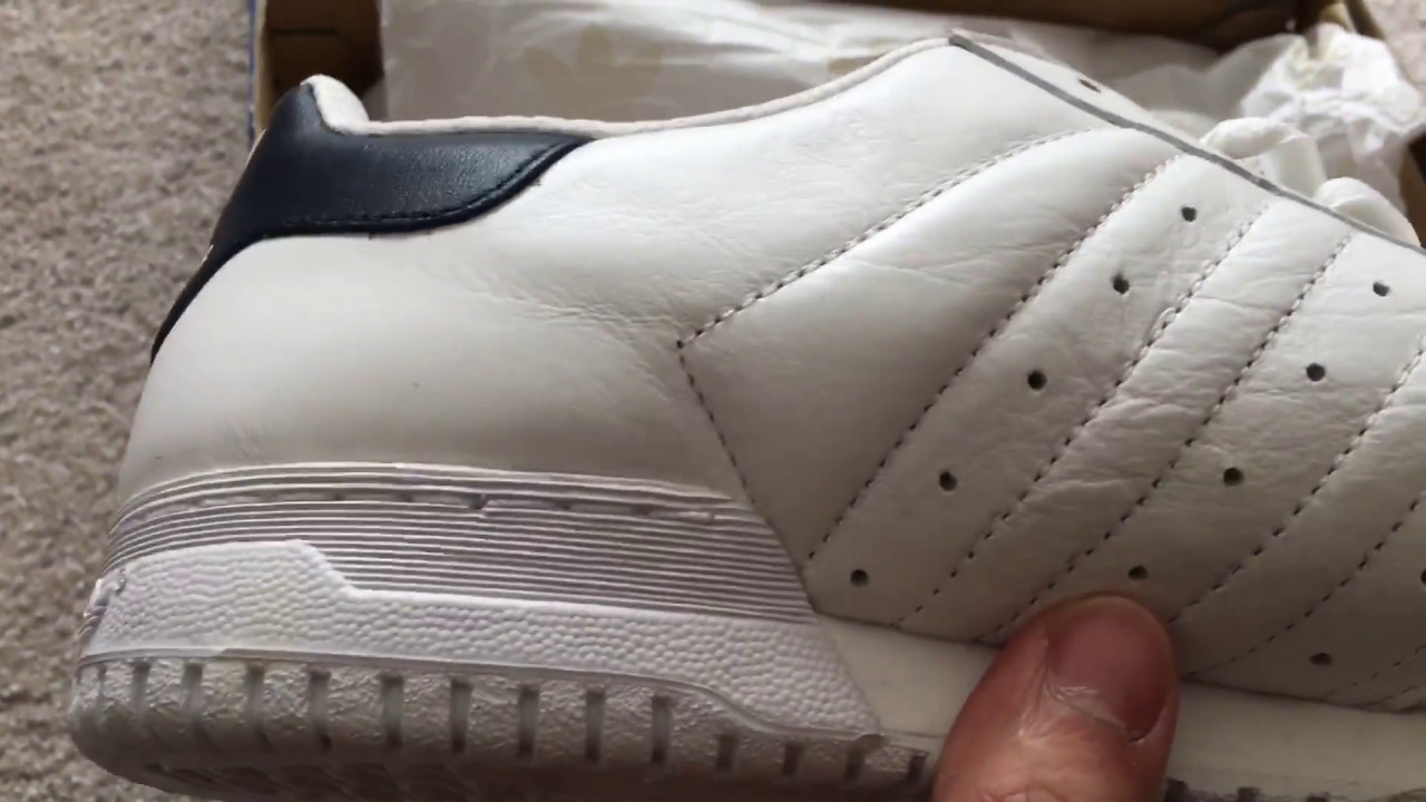 Unboxing Adidas Powerphase OG white navy Calabasas