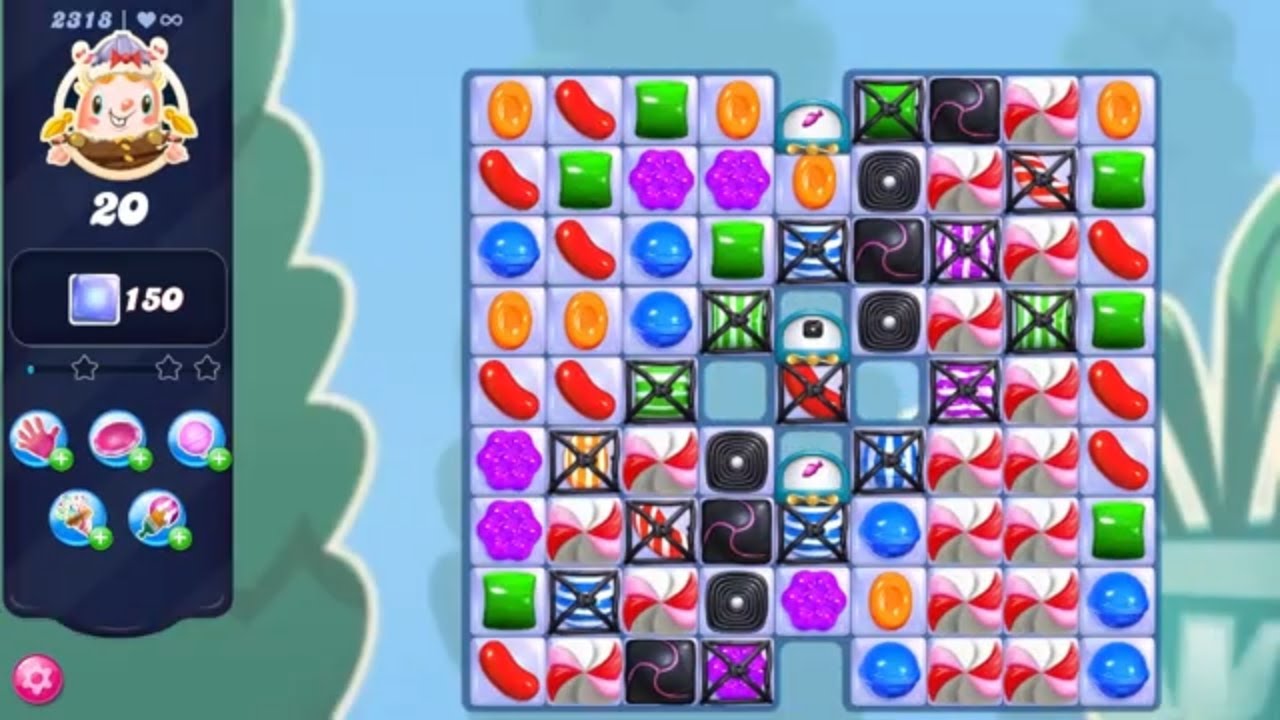 Candy Crush Saga LEVEL 2318 NO BOOSTERS (new version)