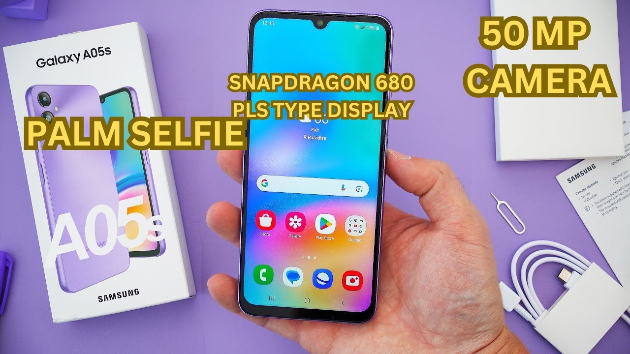 Samsung A05s Unboxing and Detail Review /  Palm Selfie and Lets Talk More Facts !! / samsung a05s
