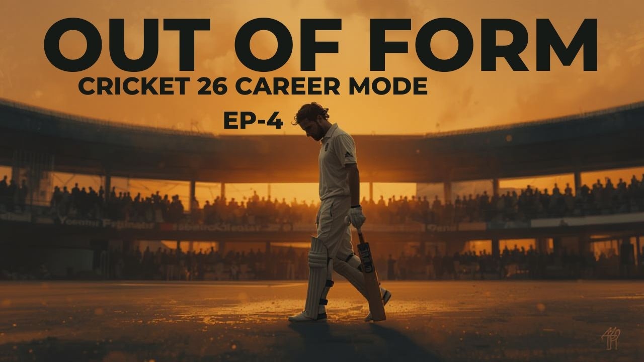 Bad Luck Again!| Cricket 26 Career Mode EP-4|