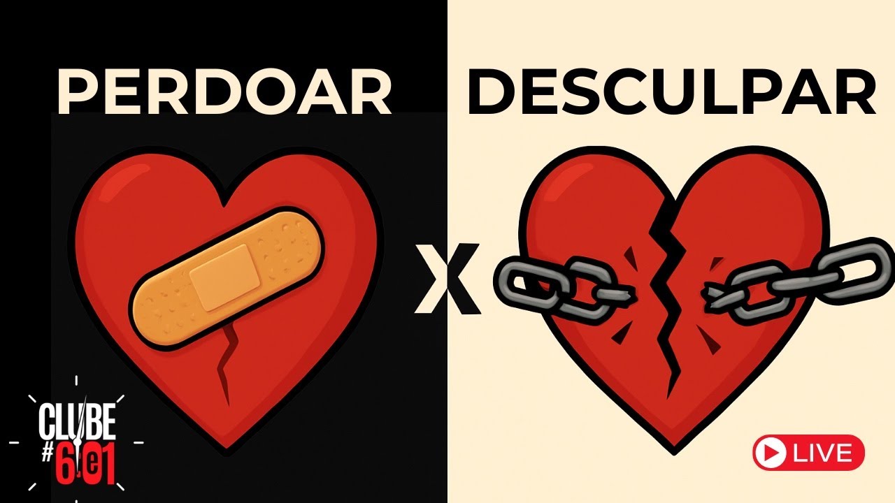 Perdoar x Desculpar: O Segredo da Cura Emocional Profunda | Clube 6e1 - Kaisser
