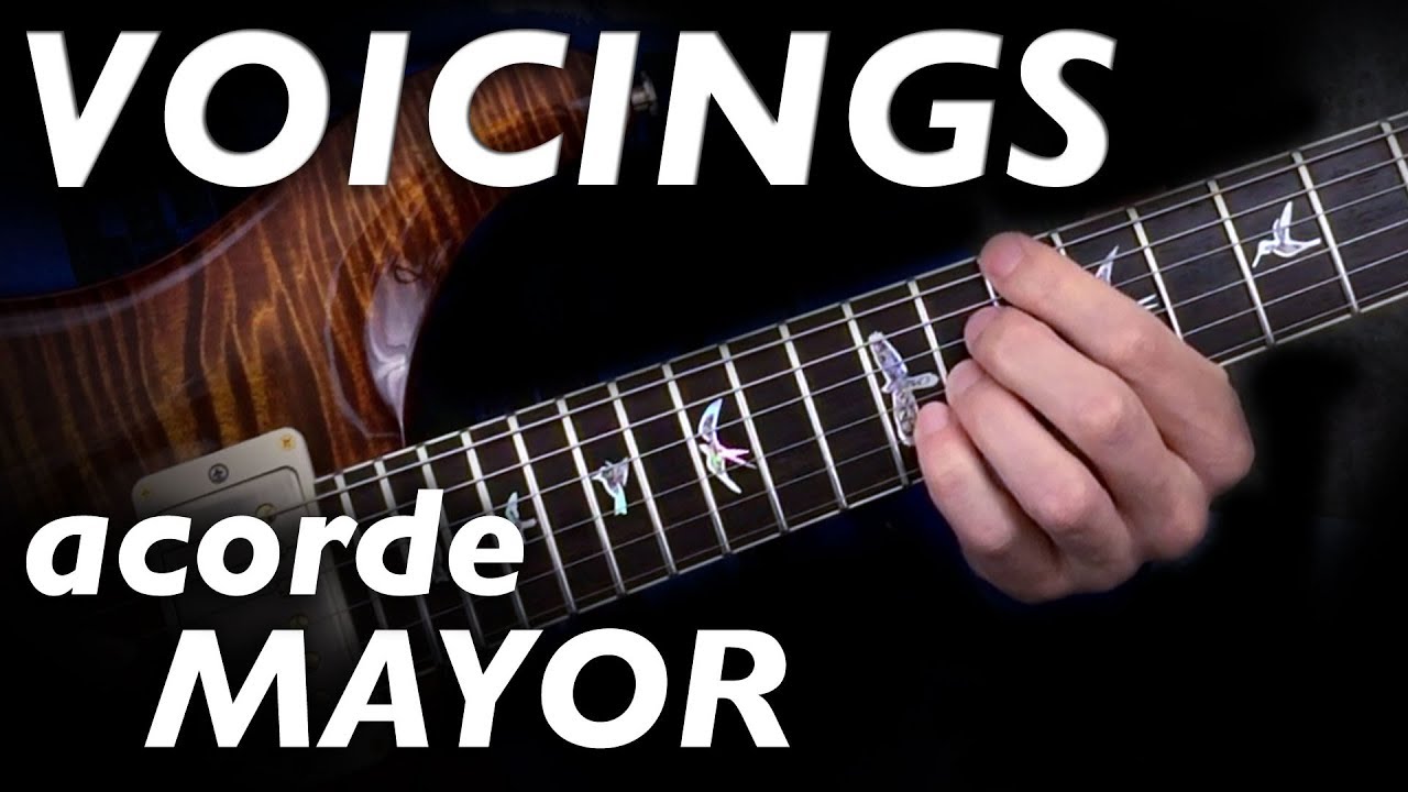 Voicings - acorde mayor