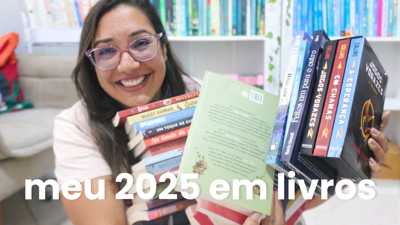 📚 Tudo o que eu li em 2025 (do surto literário às leituras perfeitas)
