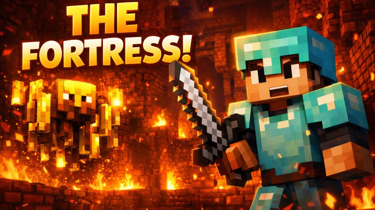 I Finally Found the Nether Fortress… Minecraft Survival #15