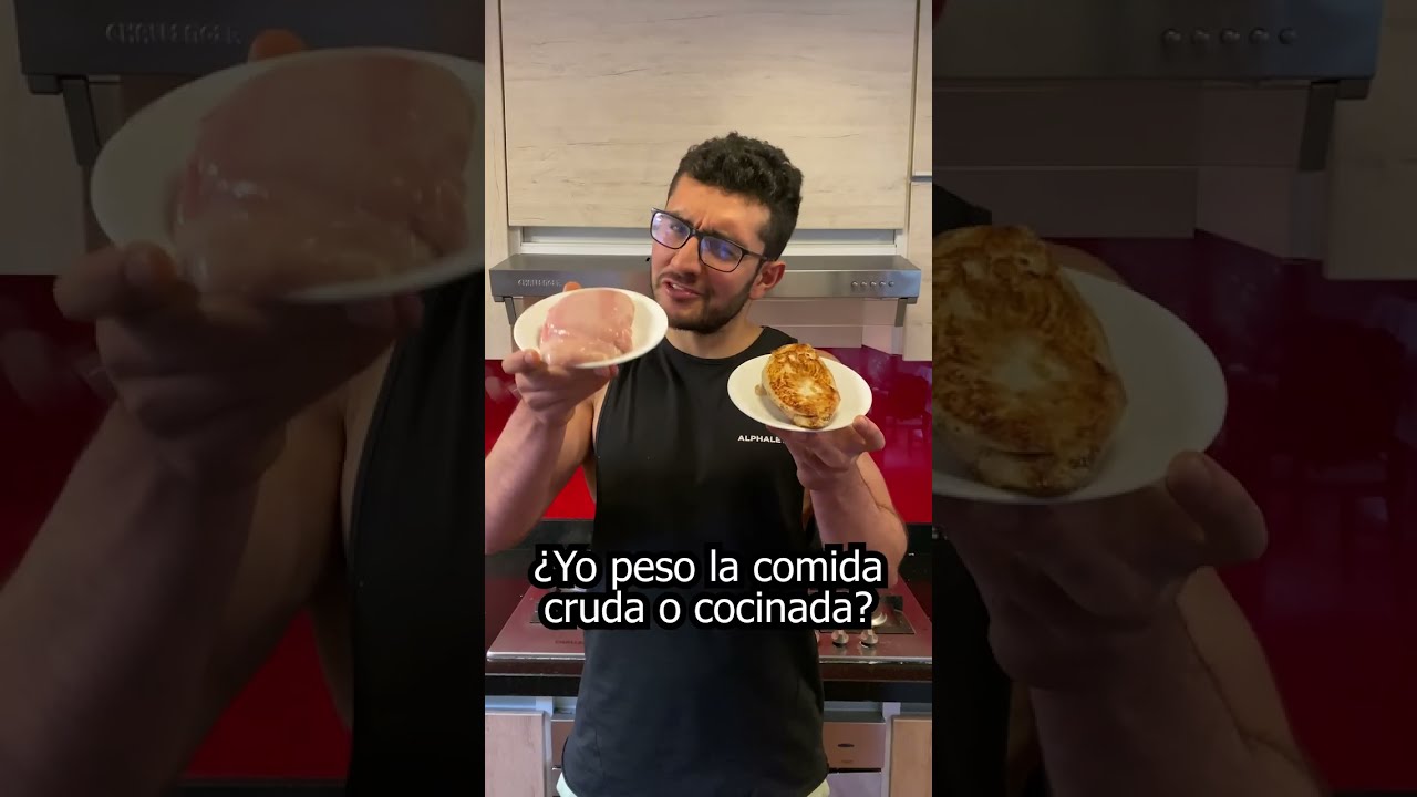 &iquest;C&oacute;mo debes PESAR LOS ALIMENTOS?