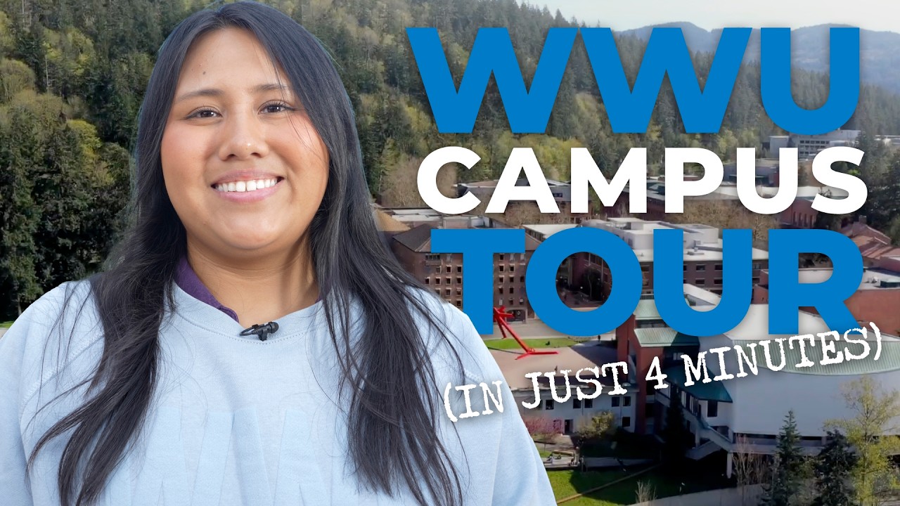 Western Washington University Campus Tour | WWU in Bellingham, WA (4-Minute College Tour)