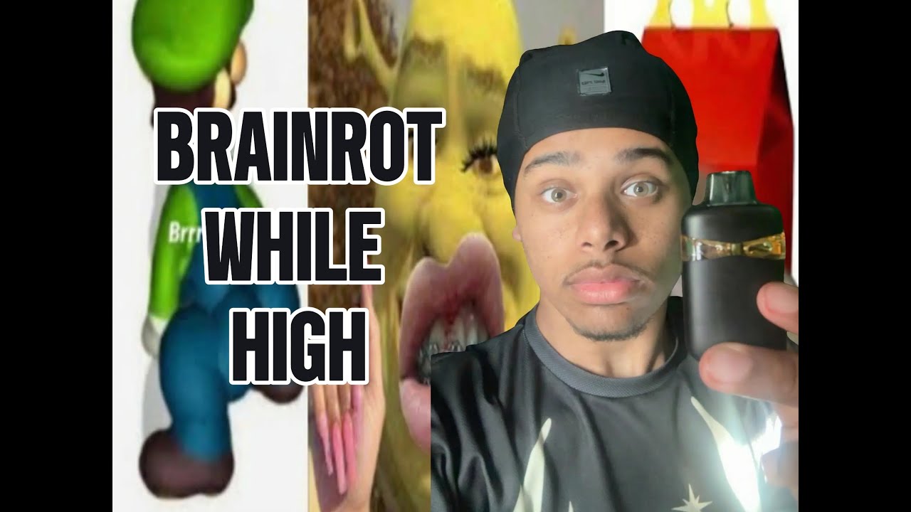 REACTING TO BRAINROT BUT I HAVE TO HIT THE PEN EVERYTIME I LAUGH ( light work no reaction )