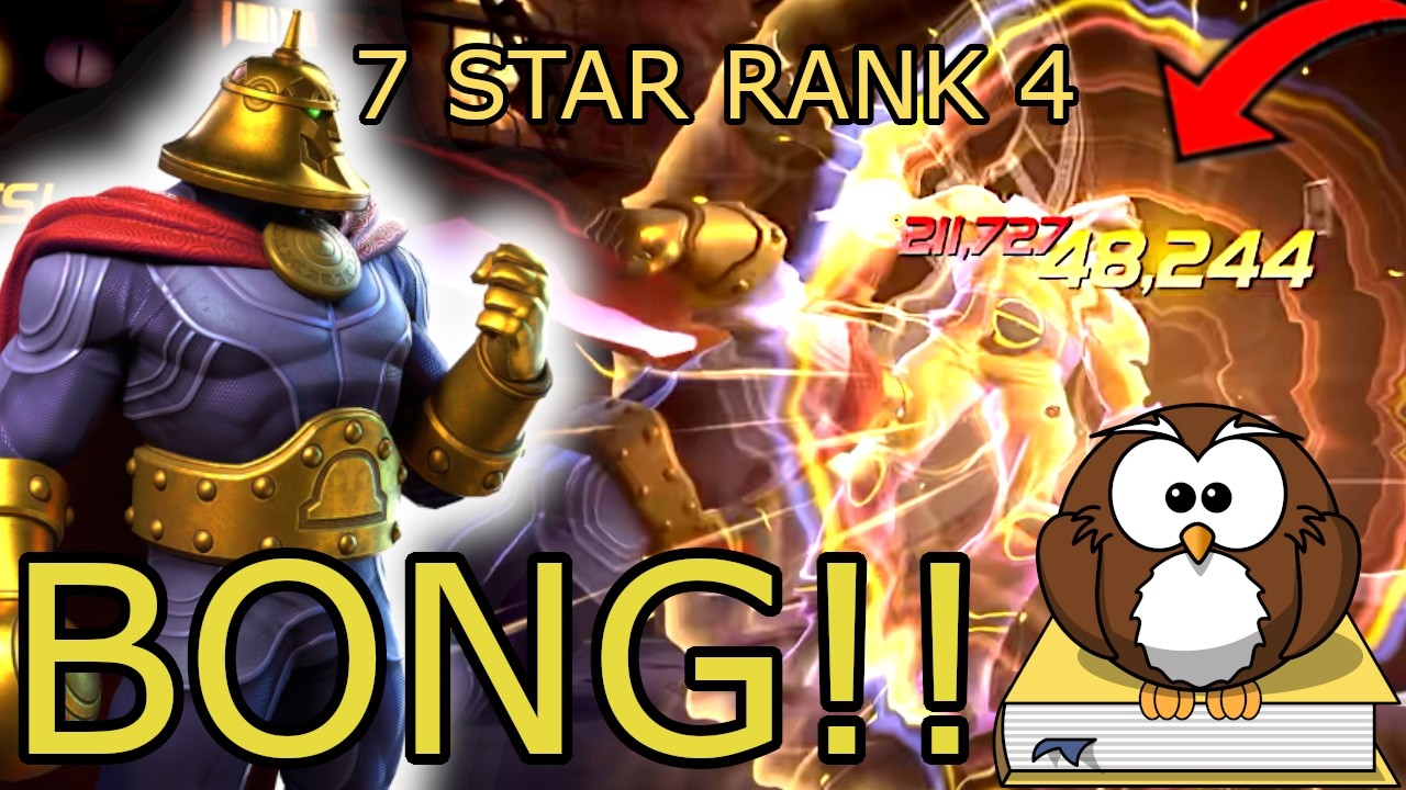 7* РАНГ 4 Dr Bong УДИВИТЕЛЬНО ХОРОШ!! &mdash; Marvel Contest of Champions