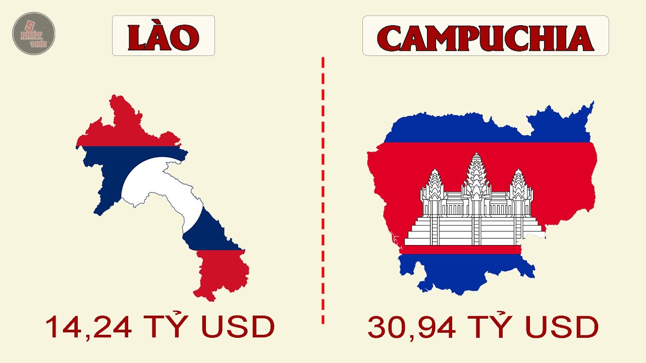 LÀO - CAMPUCHIA Thực tế nước nào giàu hơn | Những so sánh cơ bản