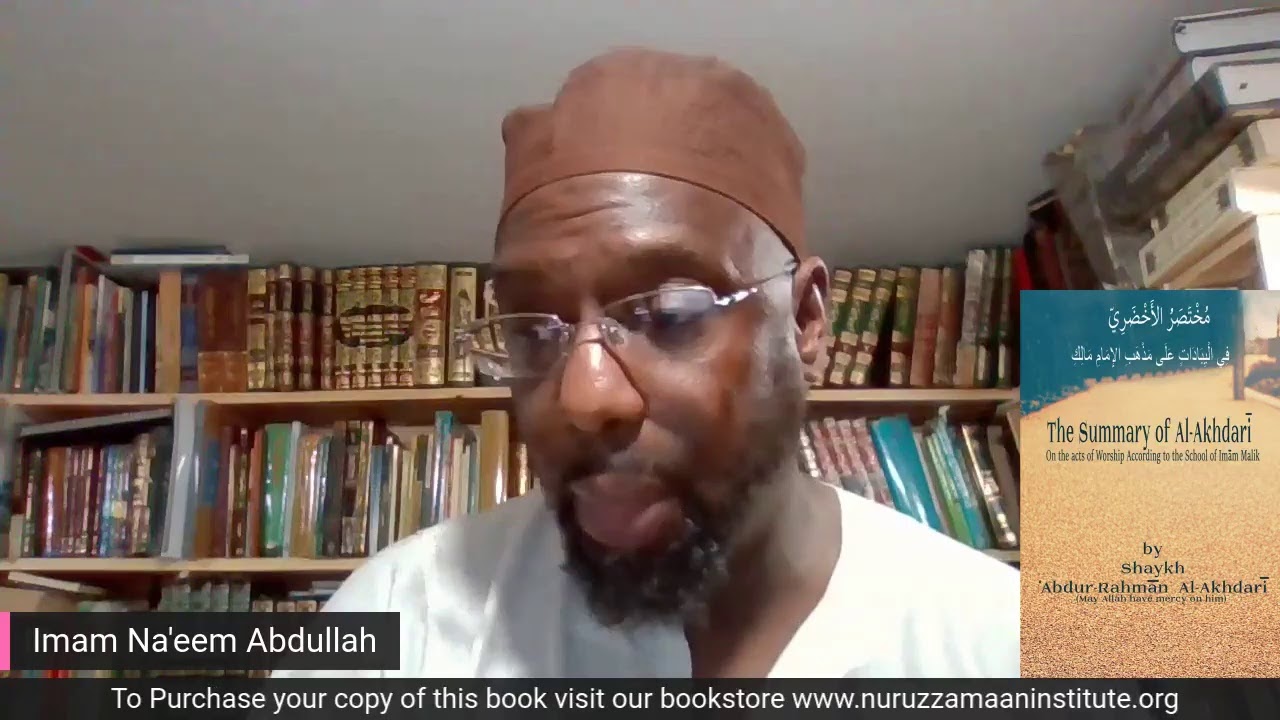 Reading of the Akhdari (Maliki Fiqh) - Lesson #46 - Various Points