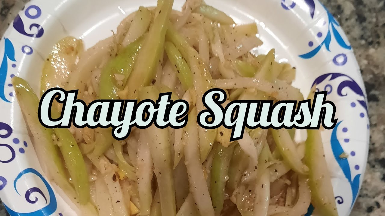 How to cook (Chayote squash )Quick