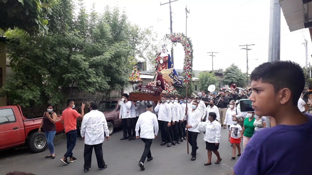 Procesión Nuestra Señora de Dolores♥️🙏 parroquia Nuestra Señora de Dolores,⭐ Fiestas patronales🥰👑