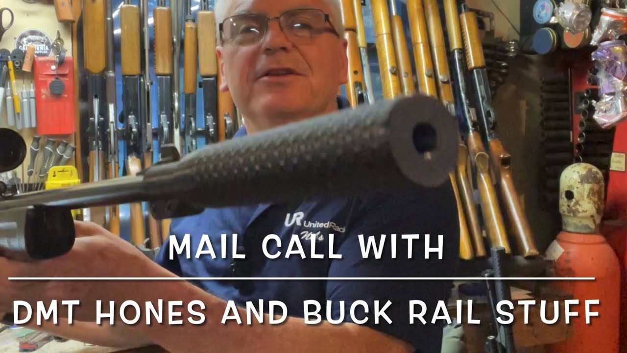 Почтовый звонок с подавителем Buck Rail Daisy 880 и алмазными точилками DMT (ужасно острыми!)