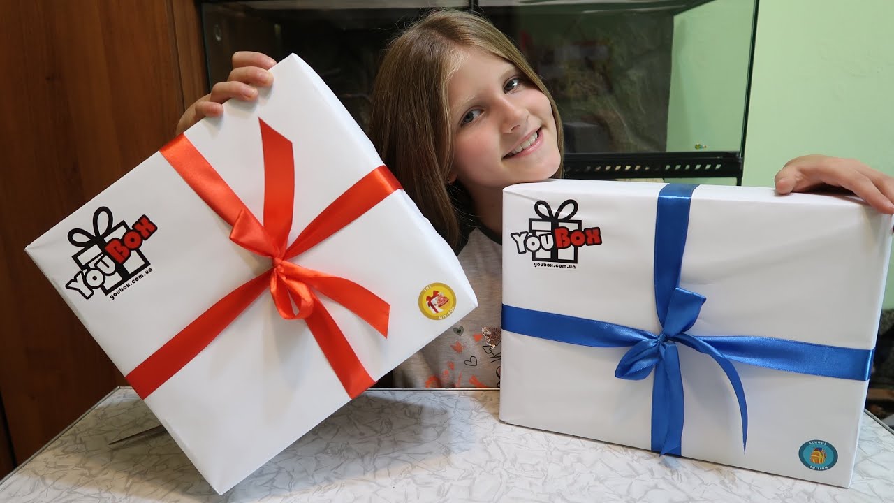 Back to school с YouBox/Открываем коробки сюрпризы