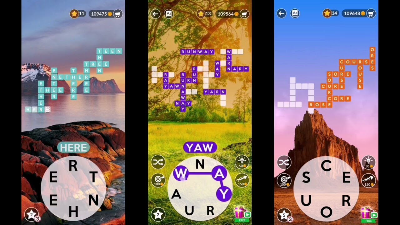 Wordscapes levels 24625 - 24672 || MASTER Levels