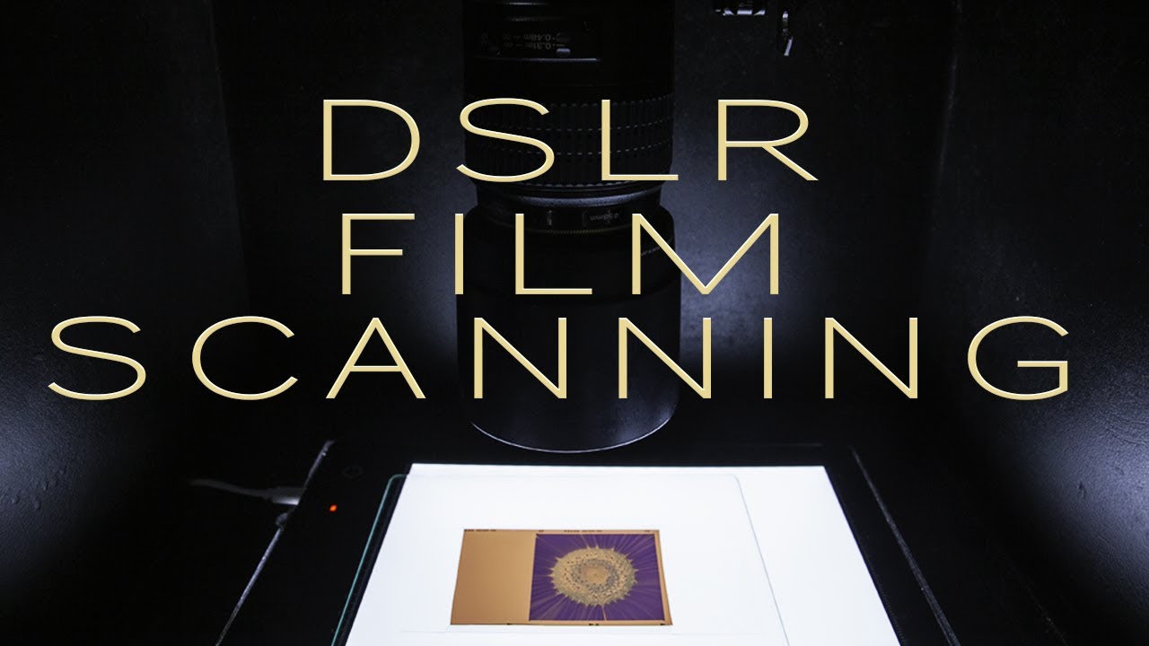 Getting the most out of your negatives with DSLR Film Scanning