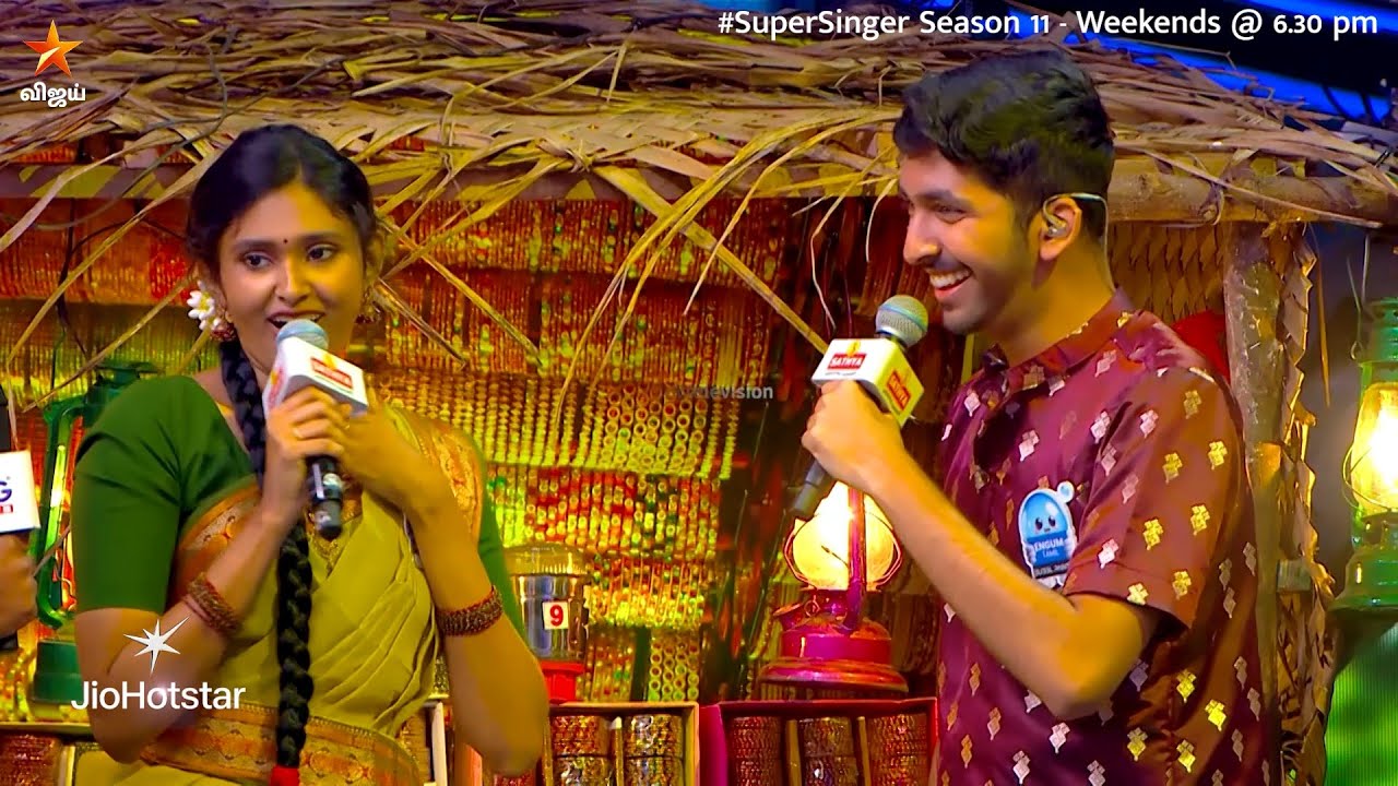 என்ன டா நடக்குது இங்க..😆 #FarhanNavas #Meenakshi ❤️&zwj;🔥 | Super Singer Season 11 | Episode Promo