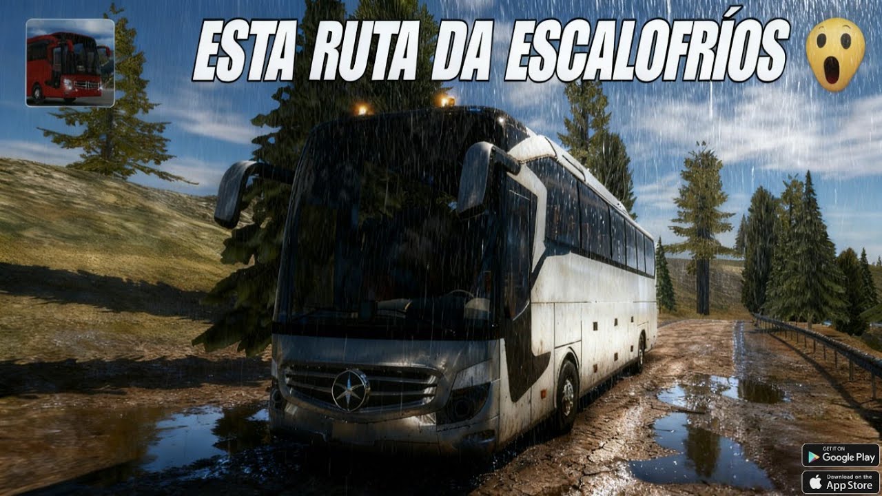 Bus Simulator : Extreme Road | La Ruta Más Solitaria Que He Visto 😰 - Mercedes Benz
