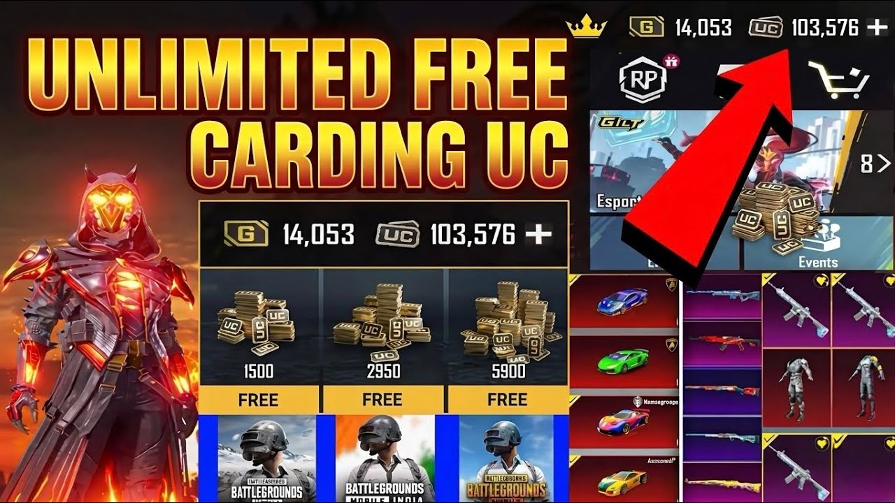 😱 FREE UC CARDING TRICK EXPOSED! Biggest BGMI Scam of 2026 🚨