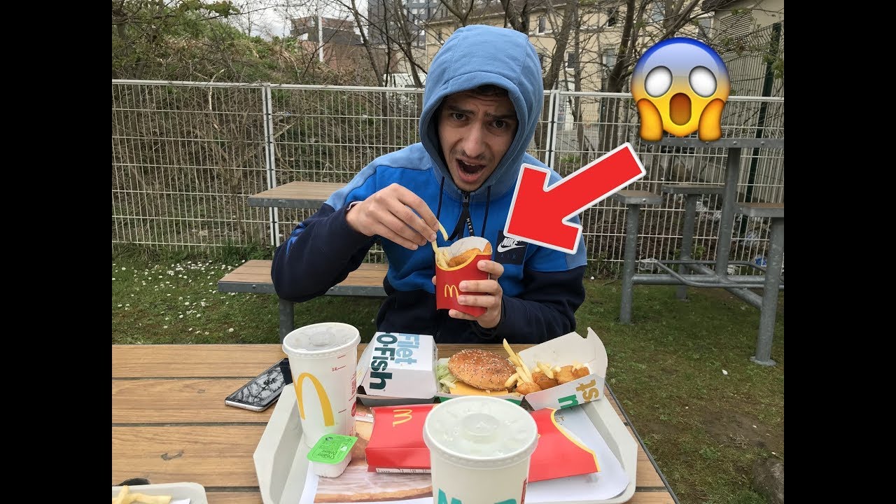 REGARDER CE QUE J'AI TROUVER DANS MON MCDO! VLOG