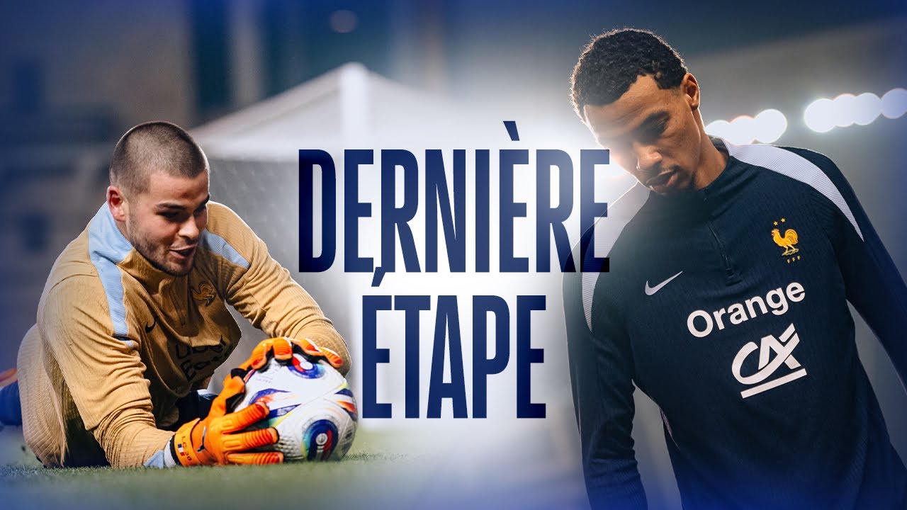 Ultime séance à la veille du dernier match (Azerbaïdjan-France)