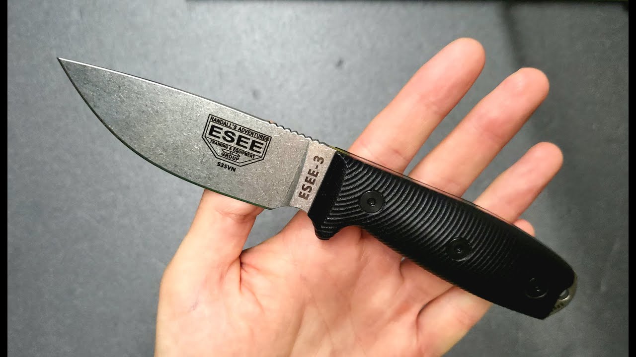 ESEE 3 CPM S35VN '3D Black G10'