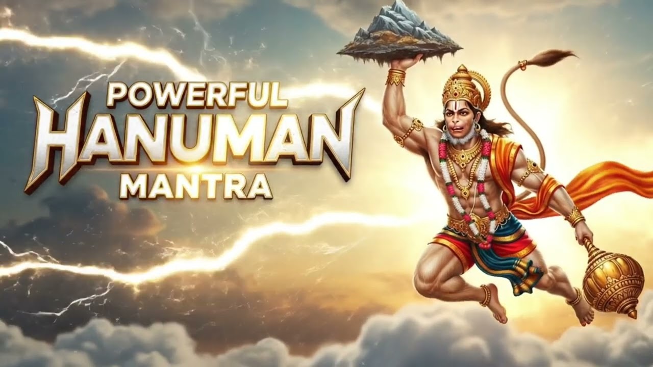 🔱 Most Powerfull Hanuman Mantra for Success | Powerful Hanuman Mantra Chanting