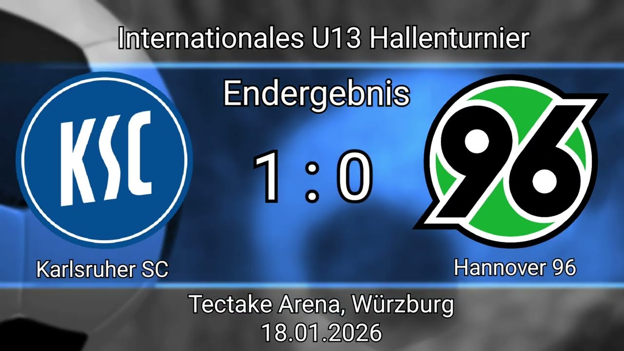 U13: Karlsruher SC - Hannover 96