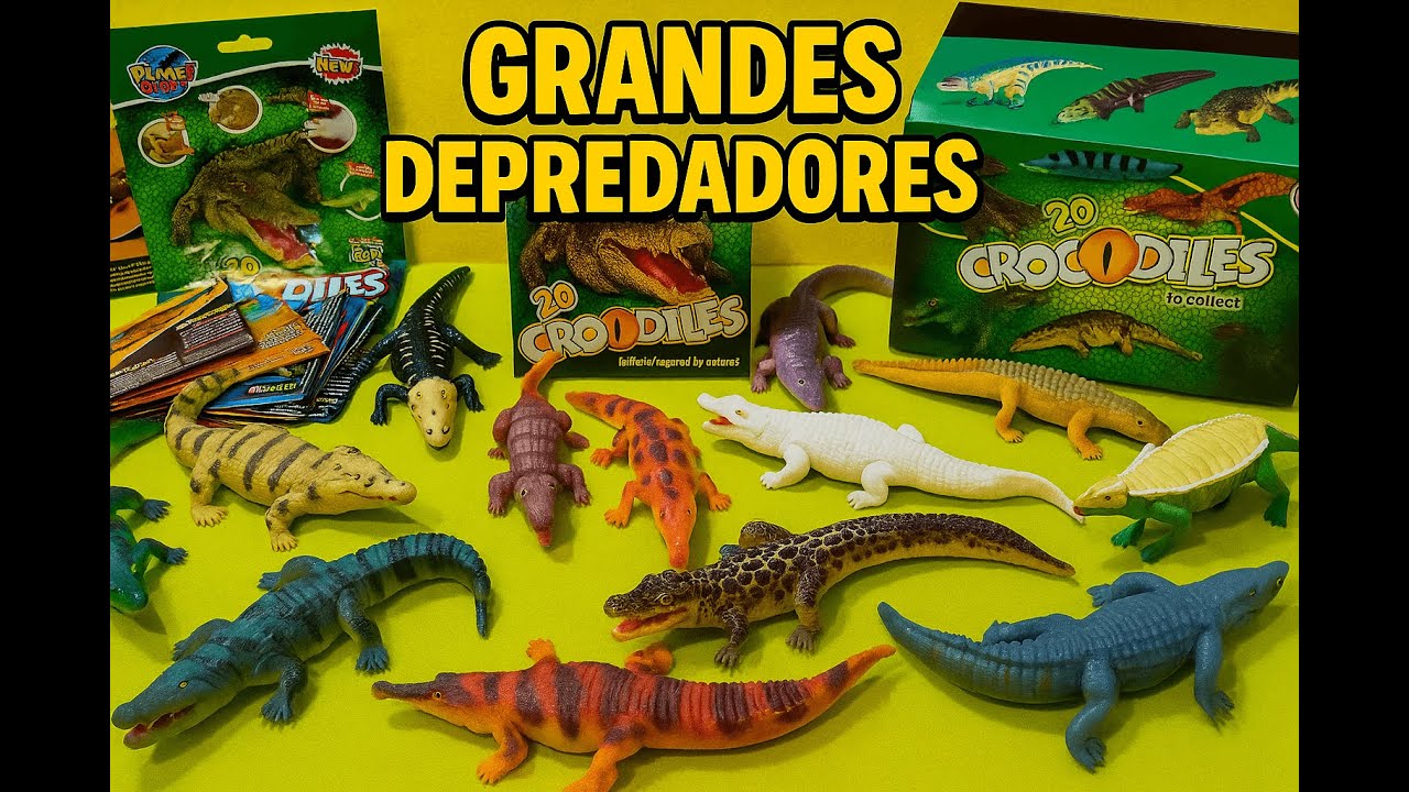 Grandes depredadores! Cocodrilos Reptiles semiacuáticos