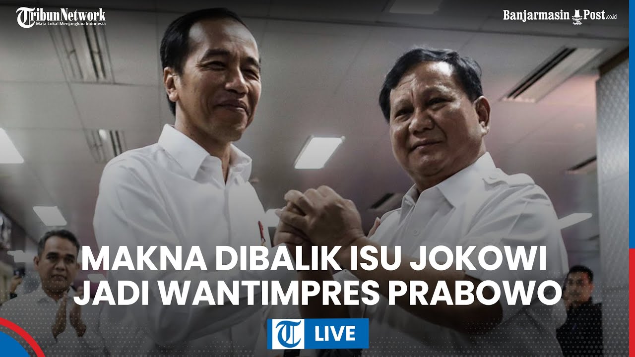 LIVE: Makna Strategis di Balik Isu Jokowi Jadi Wantimpres Presiden Prabowo, Bukan Sekadar Penasihat