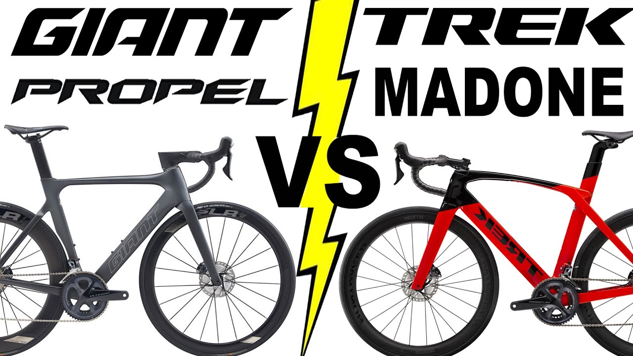 Giant Propel VS Trek Madone