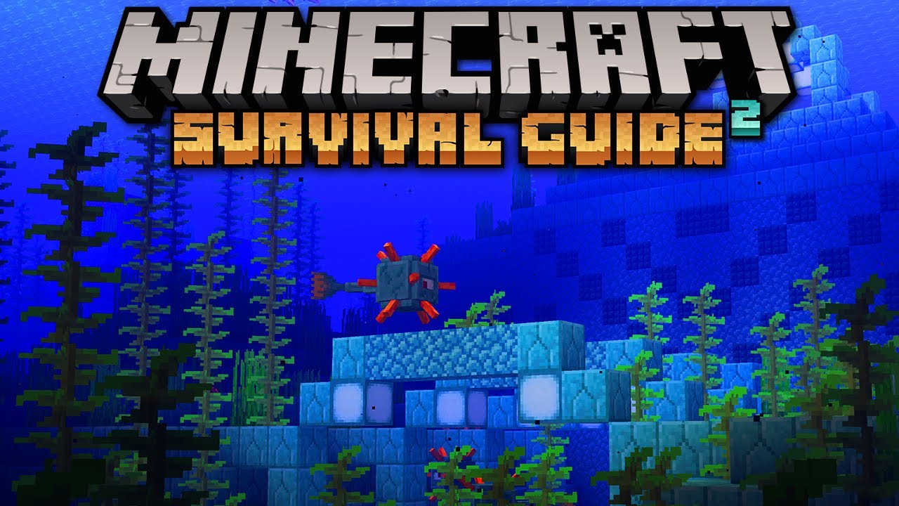 Raiding an Ocean Monument! ▫ Minecraft Survival Guide (1.18 Tutorial Let's Play) [S2 E38]