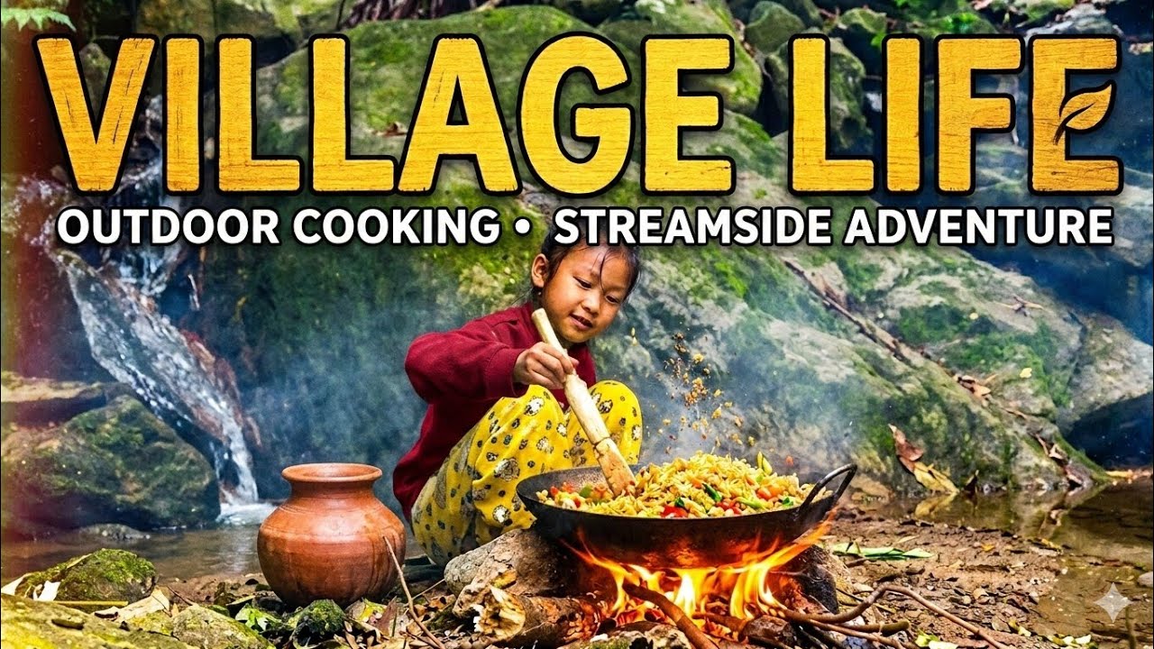 Village Life: Cooking Delicious Food in Nature 🍲🌲