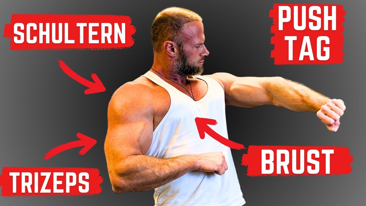 PUSH - BRUST - SCHULTERN - TRIZEPS | Gotti Science Serie #3 Push Tag