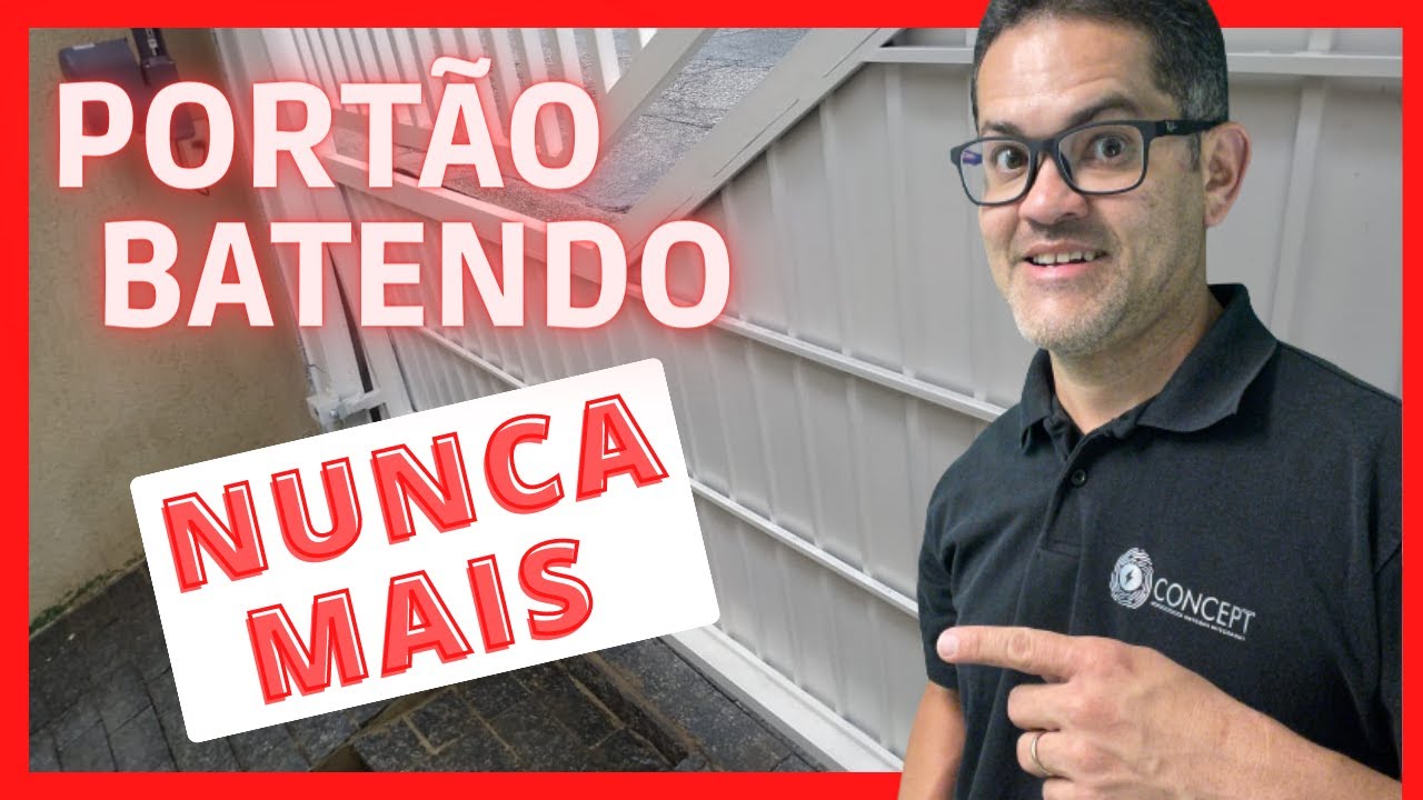 COMO REGULAR BATIDA DO PORTÃO BASCULANTE ELETRÔNICO AUTOMÁTICO - dica matadora