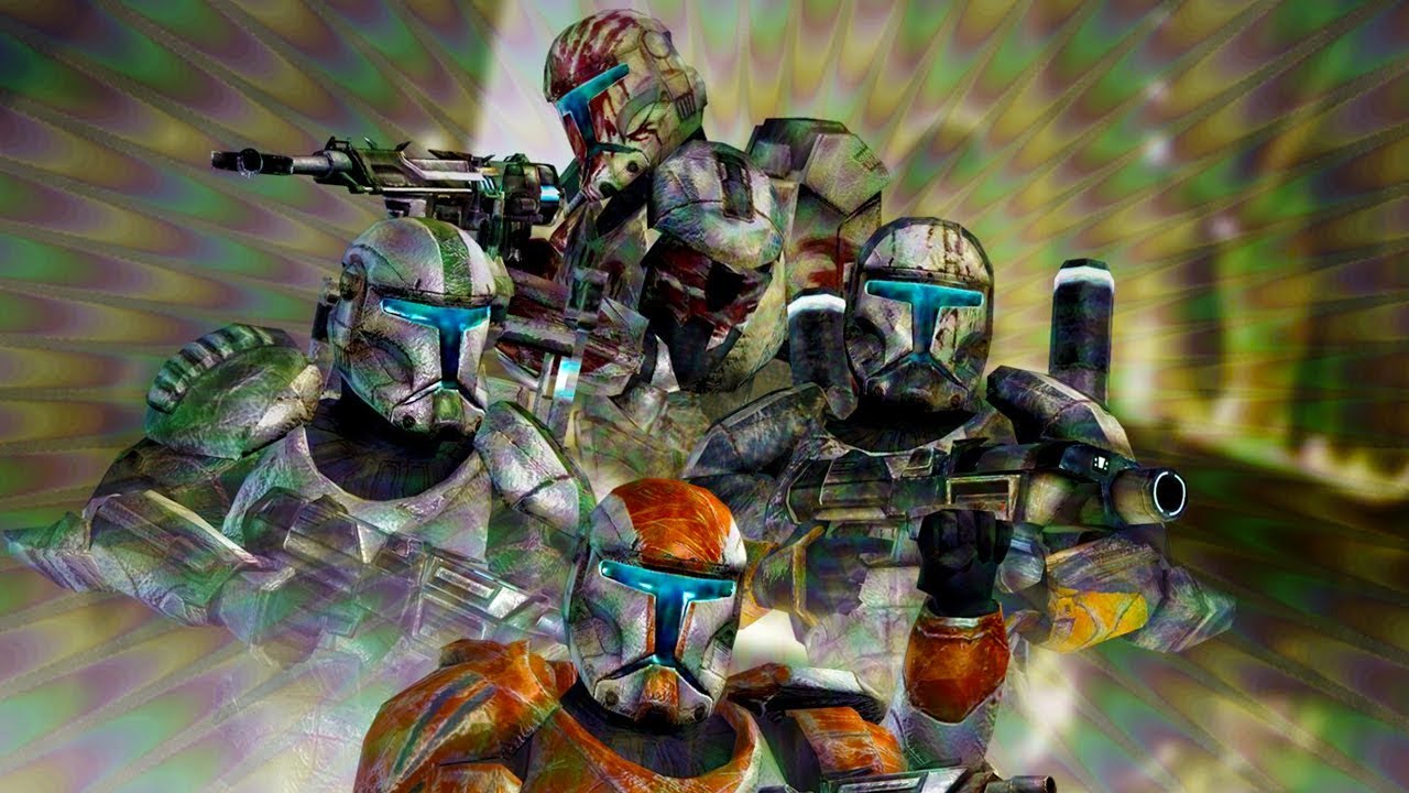 Star Wars Republic Commando being trippy