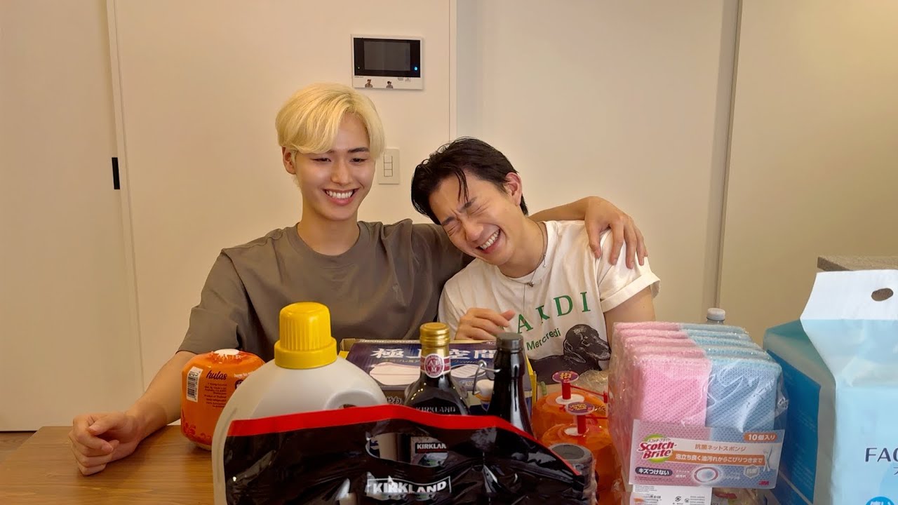 Costco haul for two boys living together 