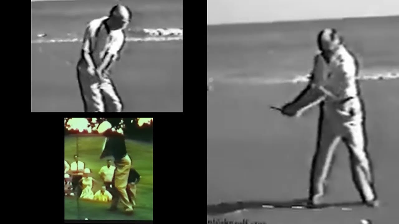 Ben Hogan's Slow motion training golf swing