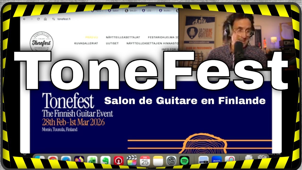 ToneFest : La Chaîne Guitare en Finlande