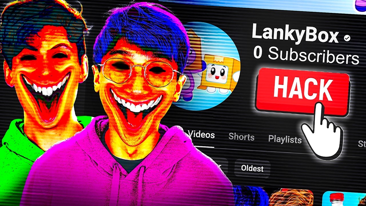 DO NOT WATCH THIS VIDEO! (LANKYBOX GOT HACKED!?)