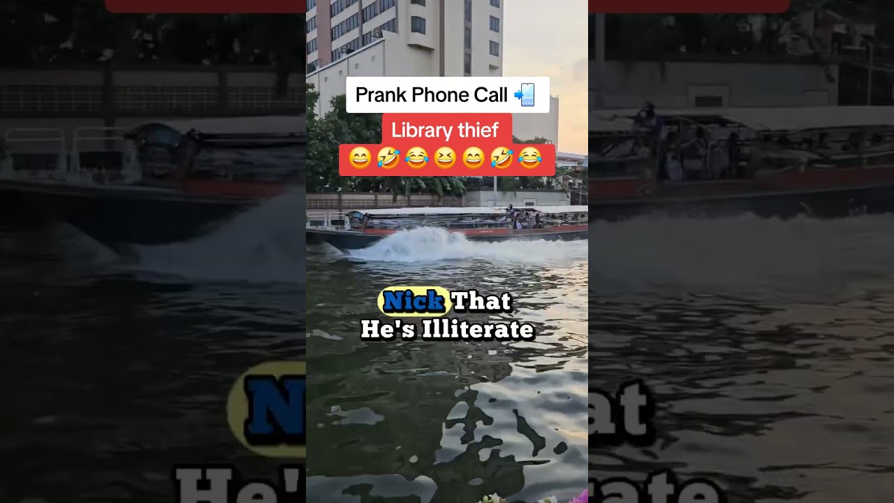 Prank Phone Call- Library Thief 😄 🤣 | SUBSCRIBE FOR MORE 