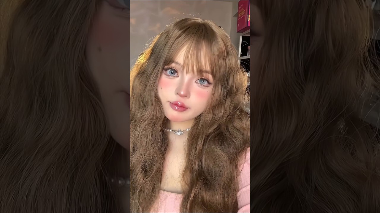 Baby doll makeup tutorial 💗   #shorts #viralshorts #makeup #babydoll #barbiemakeup #viralvideo