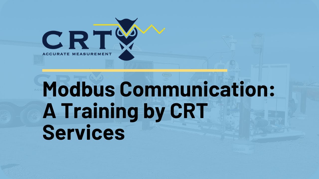 Modbus Communication: A Training by CRT Services
