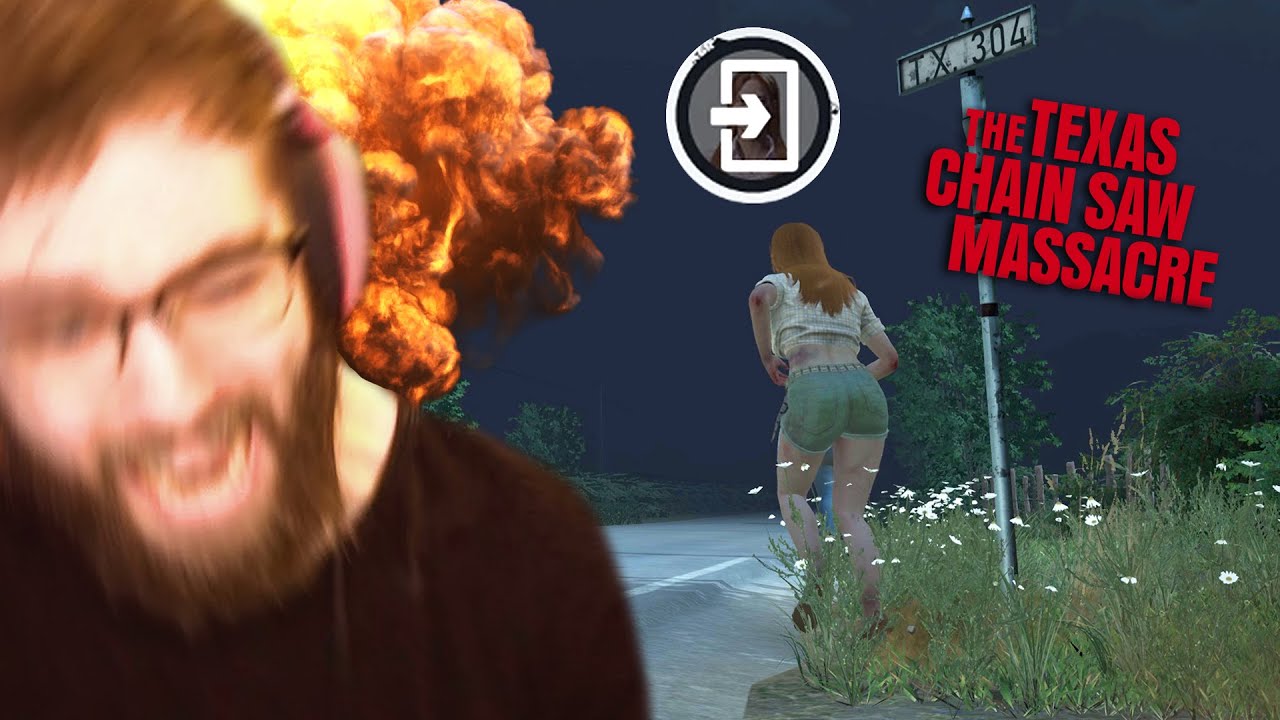 I forced myself to play TEXAS CHAINSAW MASSACRE VICTIM until I escaped