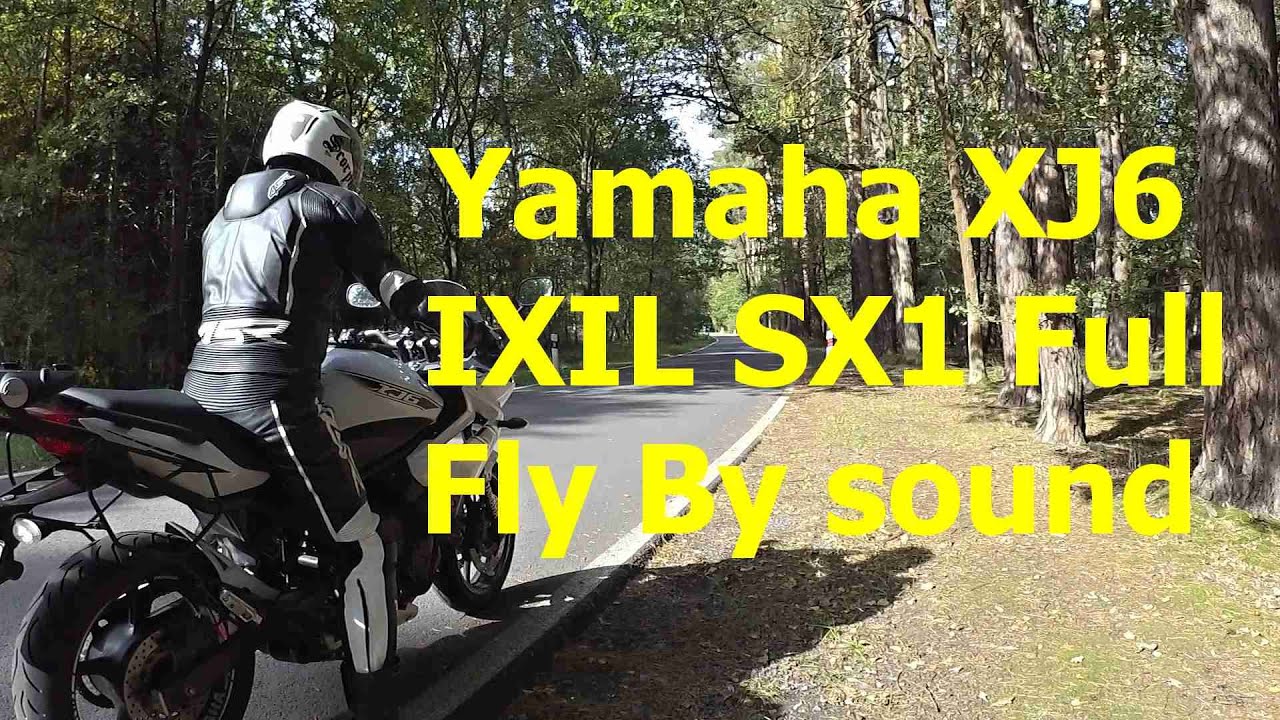 Yamaha XJ6 Ixil SX1 Full - Fly By