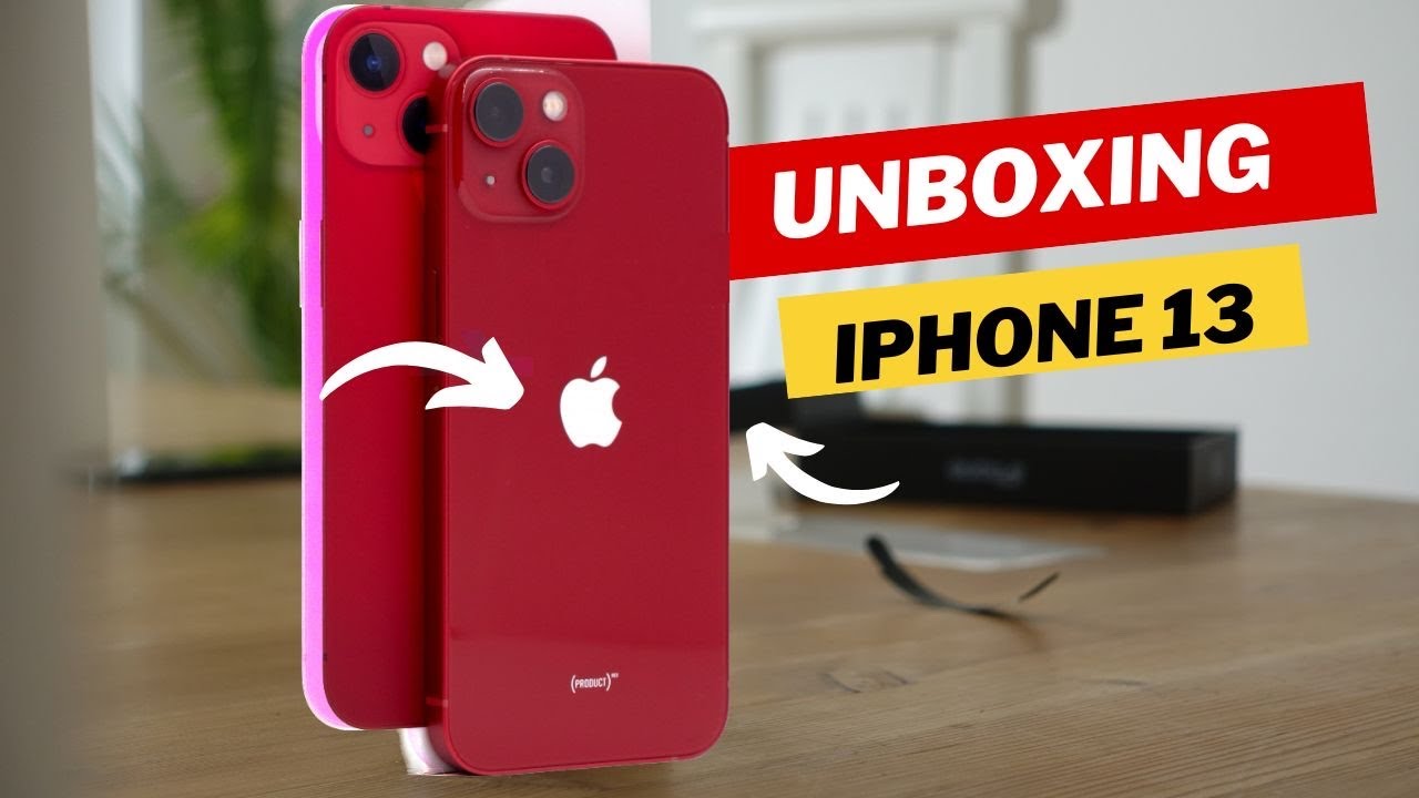 UNBOXING AN IPHONE 13 128GB RED #Apple #Unboxing #ASMR